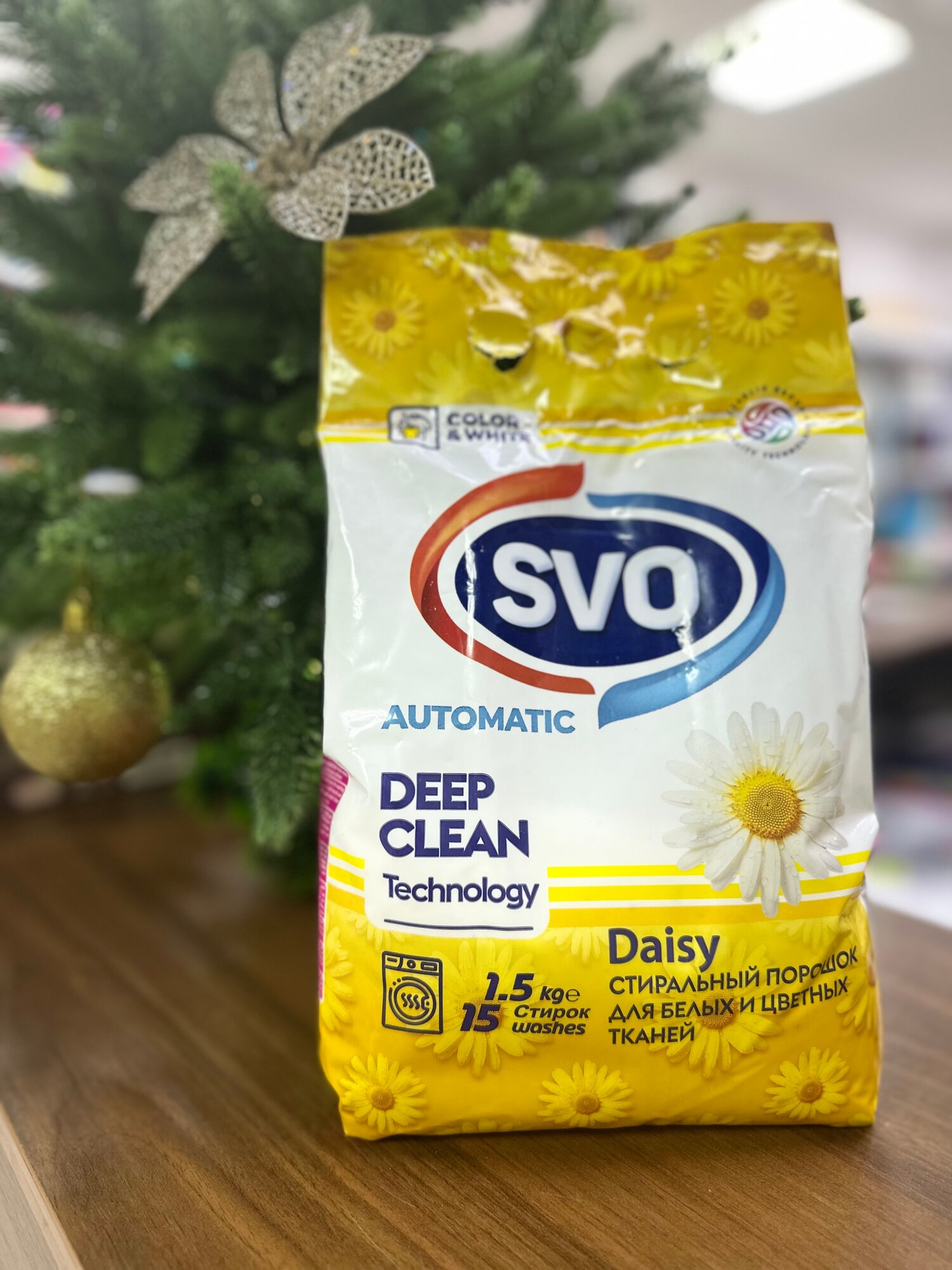 Стиральный порошок COLOR & White SVO DEEP CLEAN 