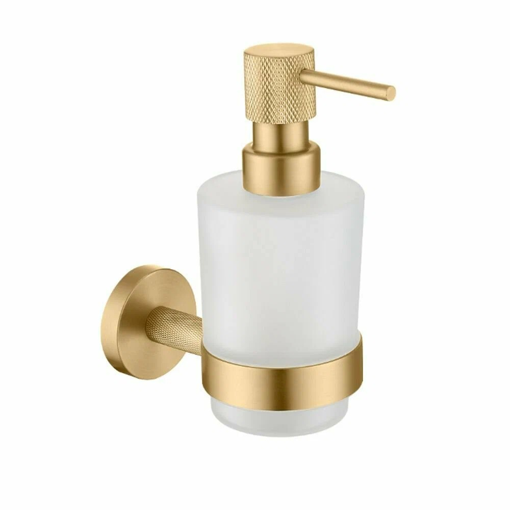 Настенный дозатор для жидкого мыла 300 мл KERN 9526 матовое золото