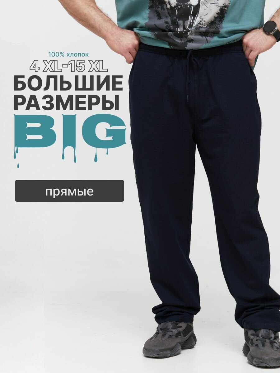 Брюки MR. BIGMAN Весна-лето 2025, размер 5XL, темно-синий