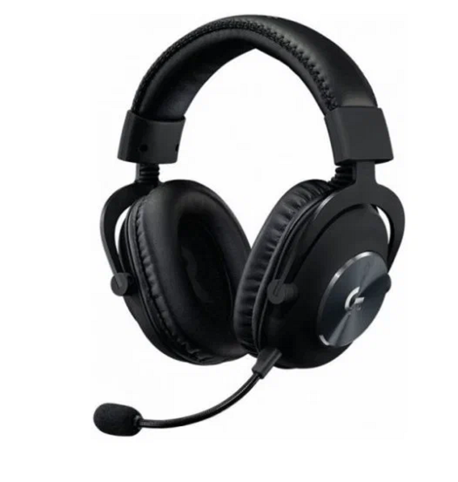 Гарнитура Logitech G PRO X, для игр, оголовье, активные шумоподавление, чёрные