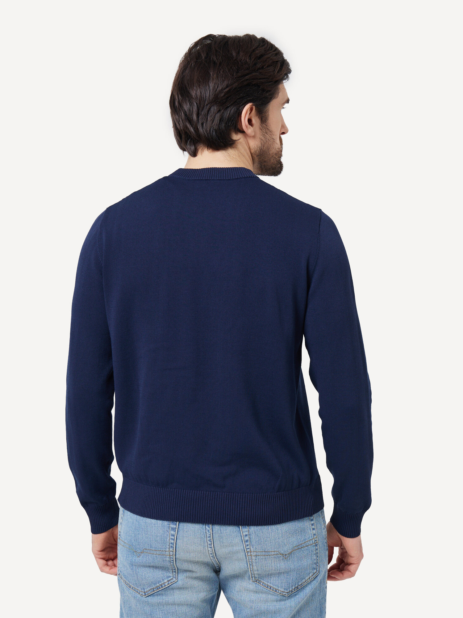 Джемпер DIESEL, размер L, темно-синий — фото 1