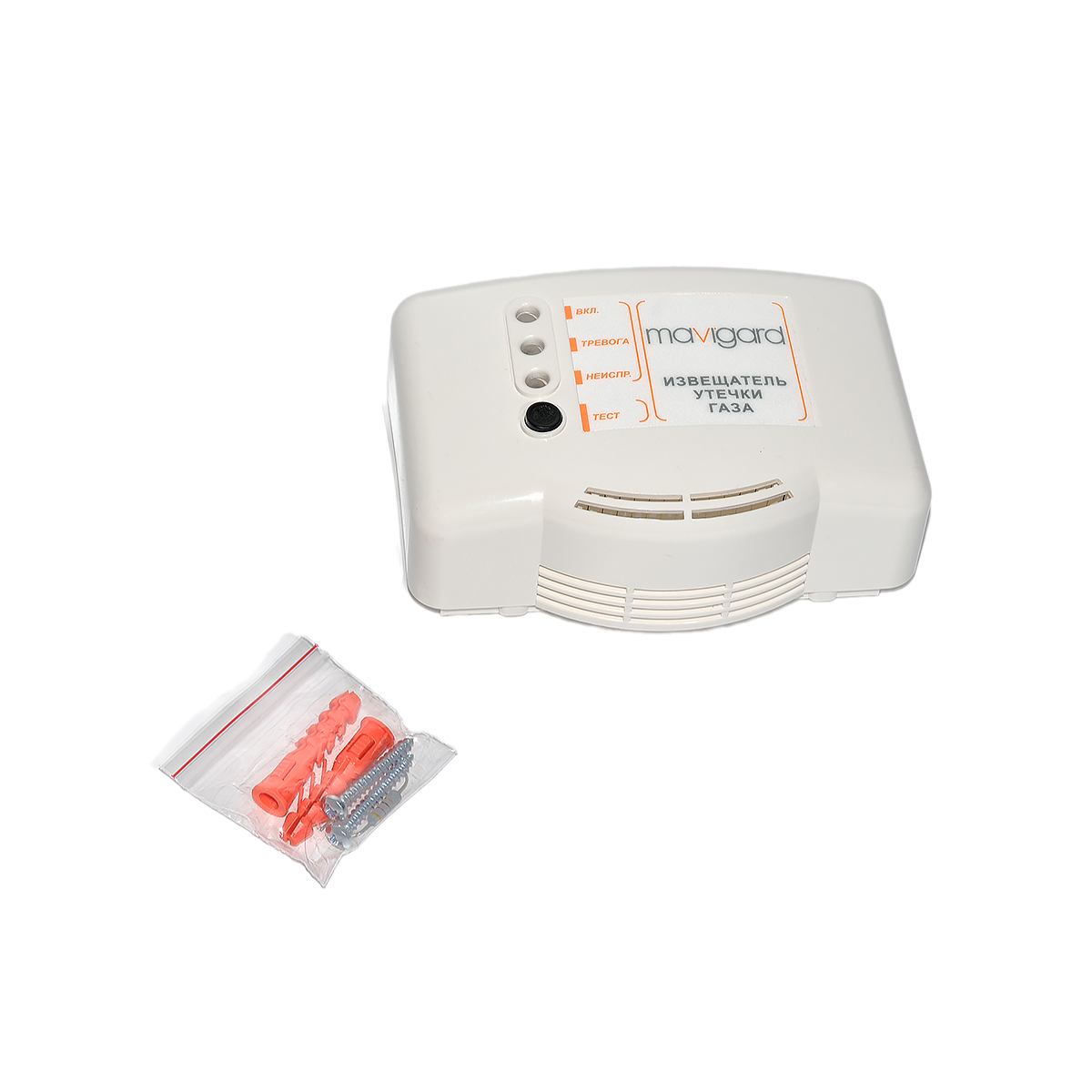 GDR-1224L. Извещатель утечки сжиженного газа (пропан+бутан) с рел. выходом 12/24В