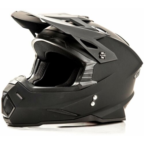 Шлем мото кроссовый HIZER J6801 #3 (L) matt black