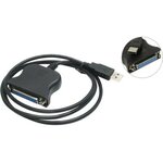 Кабель-адаптер B&P LPT -> USB 2.0 1.8м (LPT25F -> USB2.0 A) - изображение