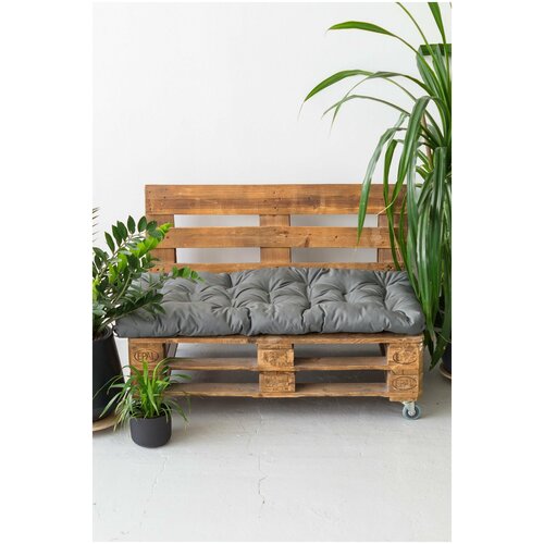 Подушка для качелей, Матрас для качелей 50х120 см подушка для садовой мебели для диванов серая