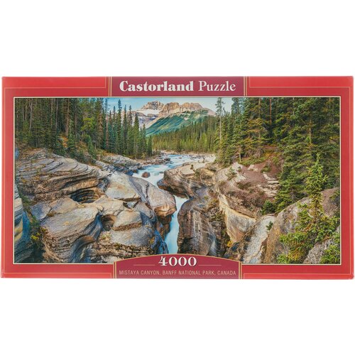 Пазл Castorland 4000 деталей: Каньон Мистайя, Канада пазл castorland озеро канада 1000 деталей
