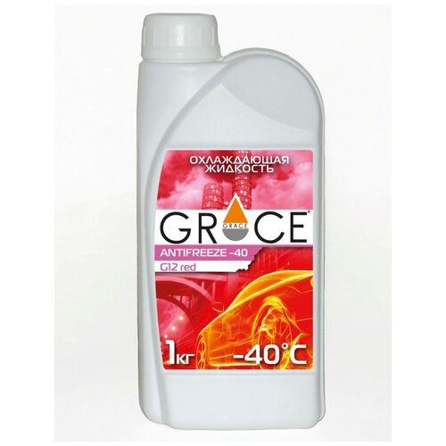 Антифриз Grace Lubricants ANTIFREEZE-40 G12 red 1 кг