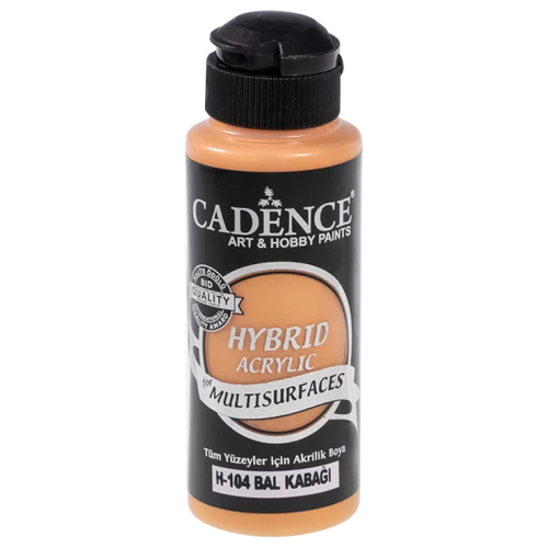 Акриловая краска Cadence Hybrid Acrylic Paint, 120 ml. Pumpkin-H104