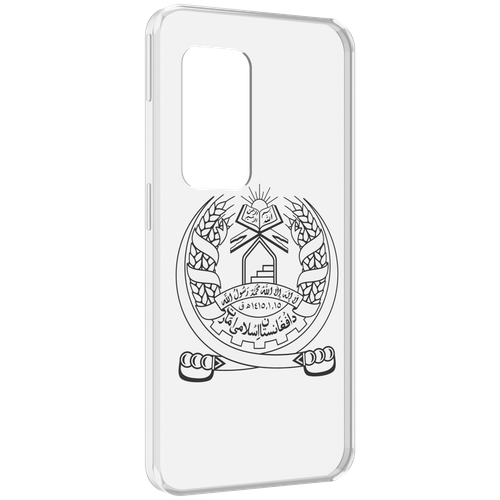 Чехол MyPads герб-афганистан для UleFone Power Armor X11 Pro задняя-панель-накладка-бампер