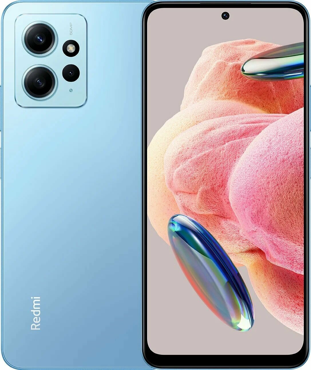 Смартфон Xiaomi Redmi Note 12 RU 6+128 Ice Blue