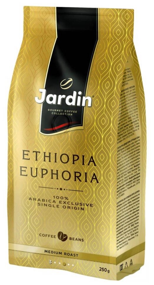 Кофе в зернах Jardin Ethiopia Euphoria (средняя обжарка), 250 г - фотография № 3