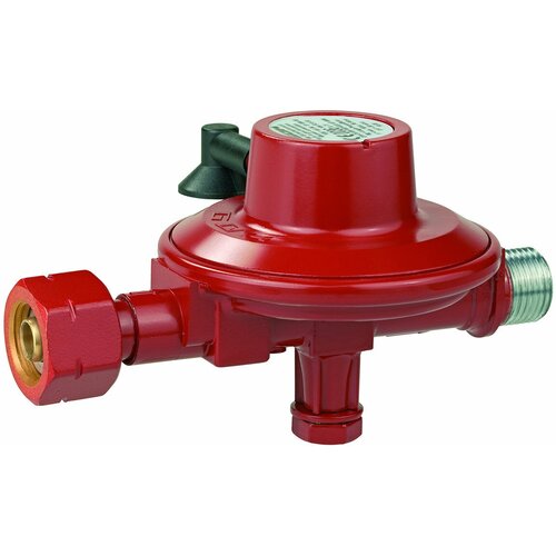 Газовый редуктор GOK для баллонов, минигазгольдеров, СНГ, 4 кг/ч 37 мбар