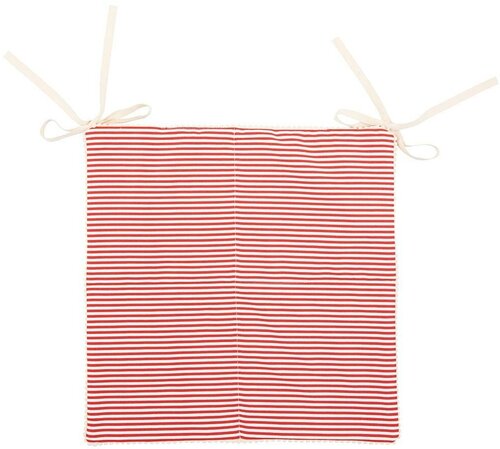 Santalino Подушка на стул Наив цвет: белый, красный (40х40)
