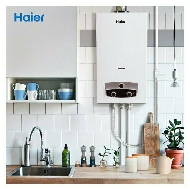 Водонагреватель проточный HAIER IGW 12 B, газовый [td0028954ru] - фото №10