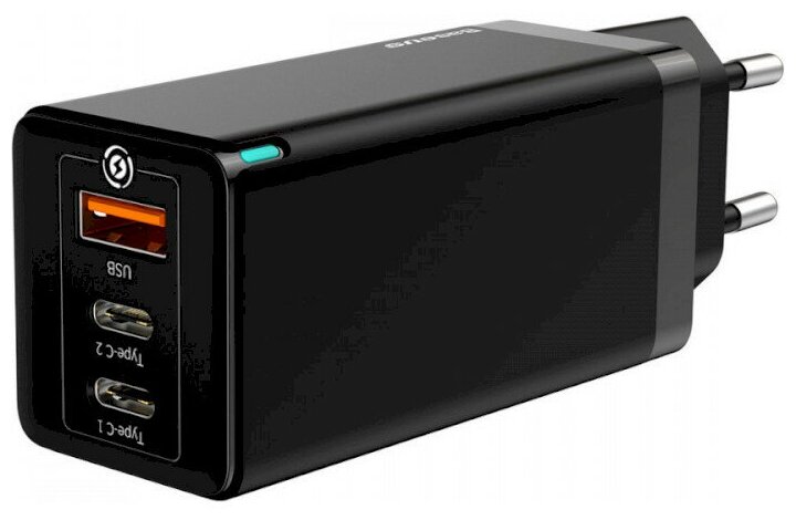 Зарядное устройство сетевое Baseus GaN5 Pro Quick Charger 65W PD 3.0 + Кабель в комплекте (100w Type-C) - фото №14