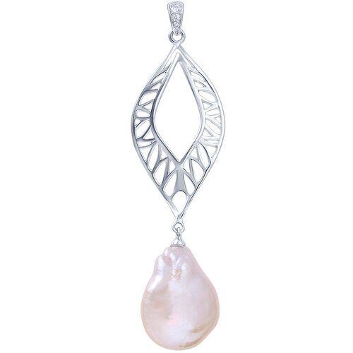 фото Подвеска element47, серебро, 925 проба, перламутр