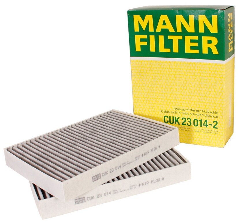 Салонный фильтр MANN-FILTER cuk230142 QYU 9Y 4011558082888 1204890532