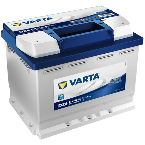 Аккумулятор автомобильный Varta Blue Dynamic D24 60 А/ч 540 A обр. пол. Евро авто (242x175x190) 560408