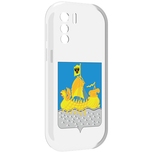 Чехол MyPads герб-косромская-область для UleFone Note 13P задняя-панель-накладка-бампер
