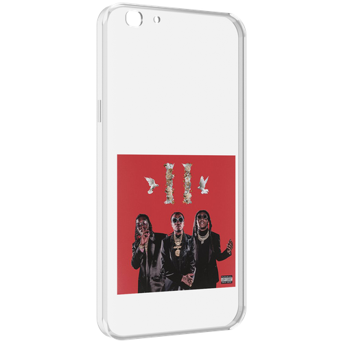 Чехол MyPads Migos - Culture II для Oppo A77 / F3 (2017 год) задняя-панель-накладка-бампер чехол mypads migos yung rich nation для oppo a77 f3 2017 год задняя панель накладка бампер