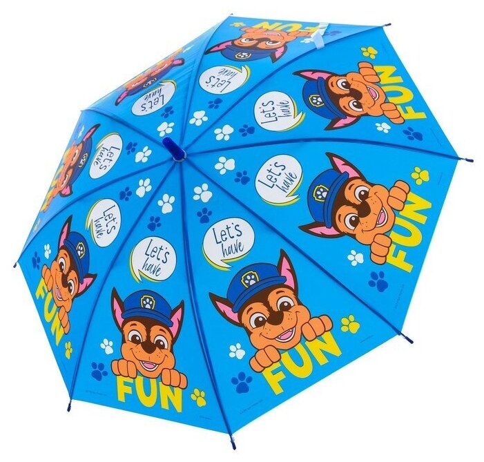 Зонт детский, Paw Patrol, 8 спиц d=86 см