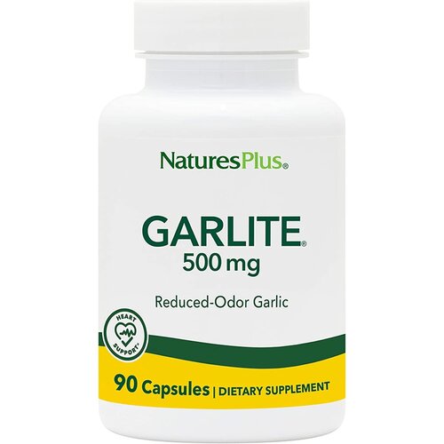 NaturesPlus Garlite Odorless Garlic (Чеснок без запаха) 90 капсул (NaturesPlus)