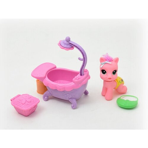 Кукла пони Маруся в ванной музыкальная