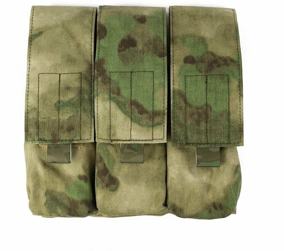 Подсумок тройной под магазины LBT Style 7.62 Triple Magazine Pouch/Мох (EmersonGear)