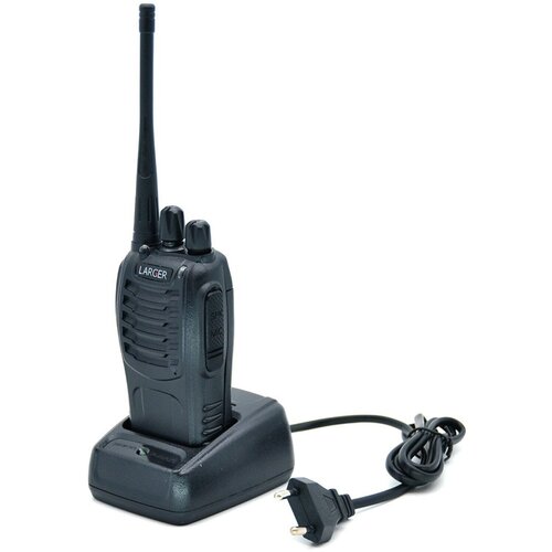 Рация LARGER LG-928 UHF до 5 км с аккумулятором и фонариком 129000₽
