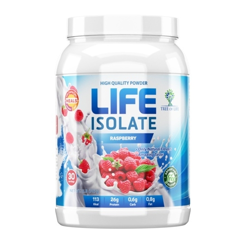 Протеин Tree of Life Life Isolate, 907 гр, Raspberry tree of life life isolate 907 р дикая клубника