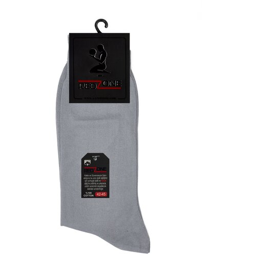 фото Носки redzone мужские, хлопок, серые, р. 42-45