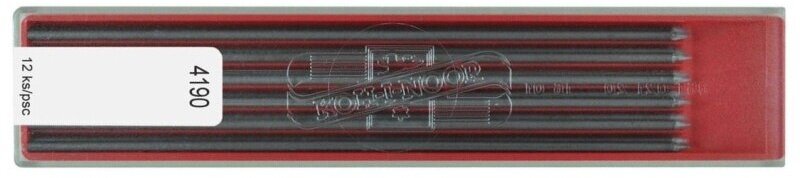 KOH-I-NOOR грифели для цанговых карандашей Gioconda, B, 2 мм, 12 шт. - фотография № 3