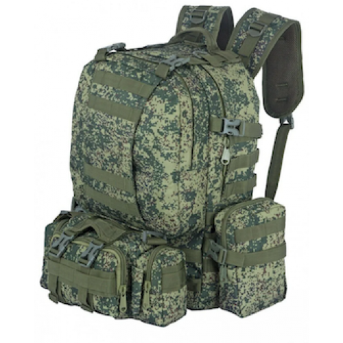 тактический рюкзак 4в1 60 литров цвет цифра джунгли Рюкзак тактический Military Combat 50 литров (цифра)
