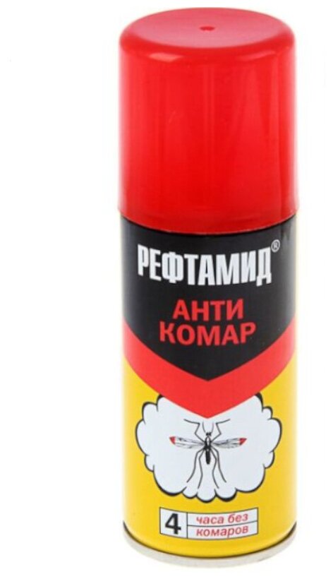 Средство защиты от комаров Репеллент Рефтамид 100ml 6-199