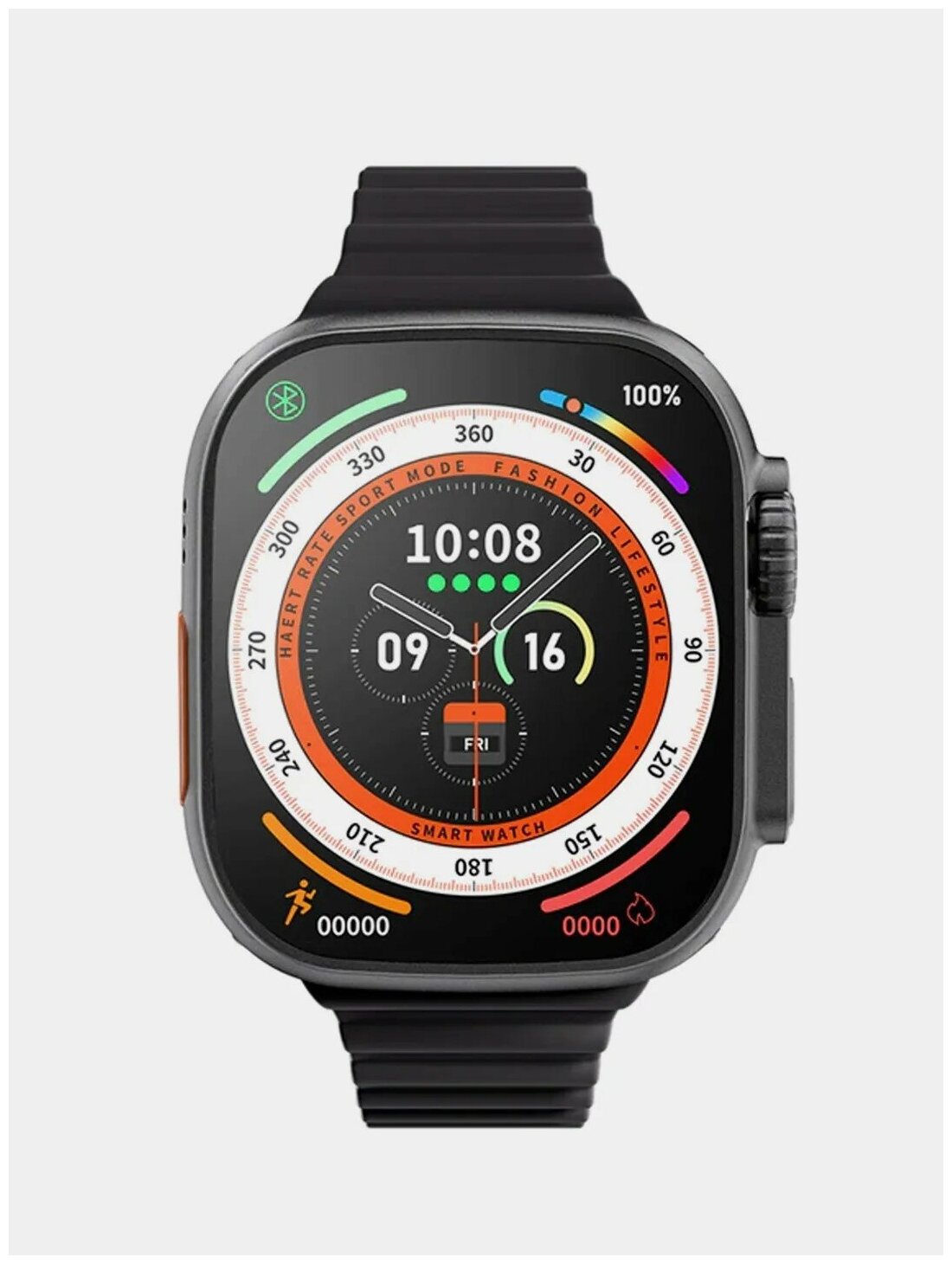 Смарт часы T10 Ultra 49 мм черные/ smart Watch T10 Ultra