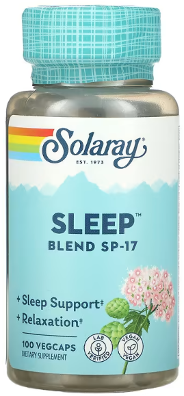 Solaray Sleep Blend (Снотворная смесь) SP-17 100 капсул