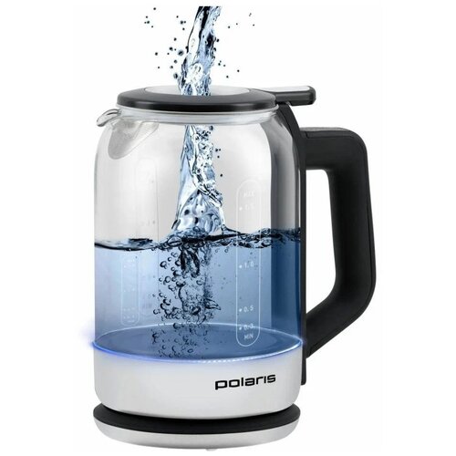 Электрочайник Polaris PWK 1720CGLD Wi-Fi IQ Home 15 л стекло белыйчерный 553300₽