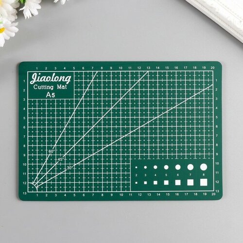 Резиновый мат для творчества формат А5 21х148 см толщина 3 мм микс 450₽