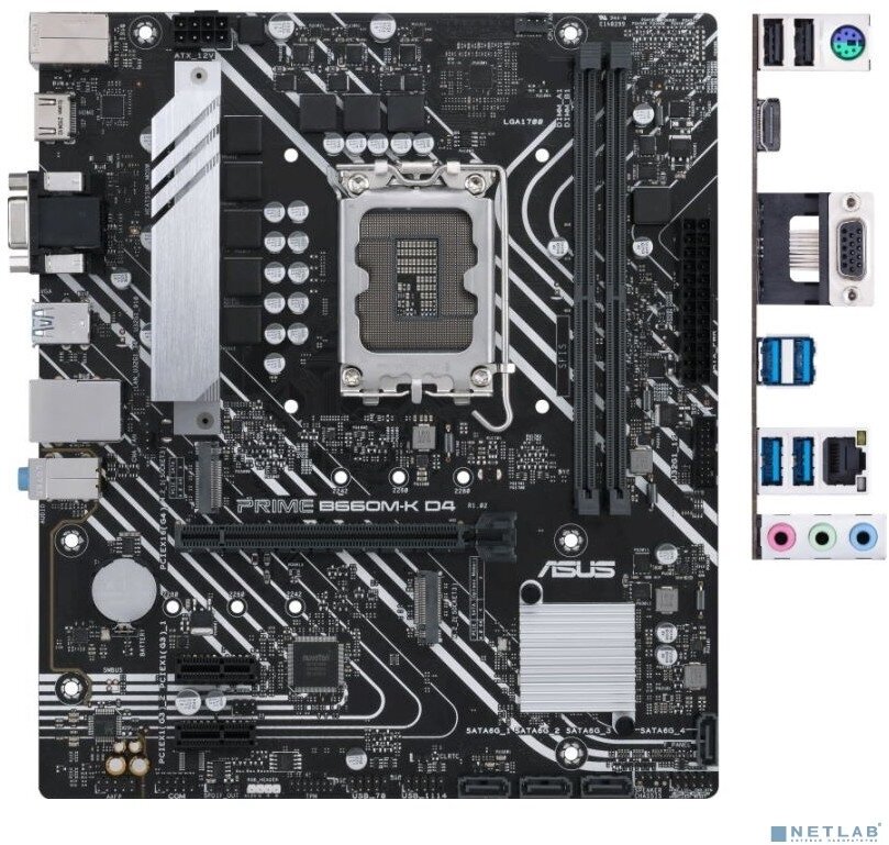 Asus Материнская плата Asus PRIME B660M-K D4 Intel B660 LGA 1700