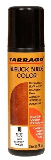 Краситель для кожи Tarrago Жидкая краска с губкой для замши и нубука Tarrago NUBUCK COLOR, 75 мл - фотография № 1