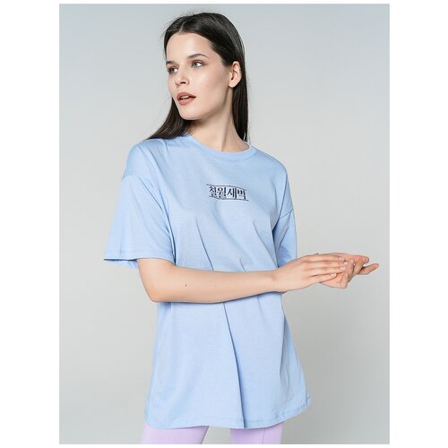 фото Футболка твое 81772 цвет: голубой l