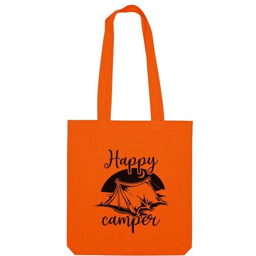 фото Сумка шоппер us basic, оранжевый