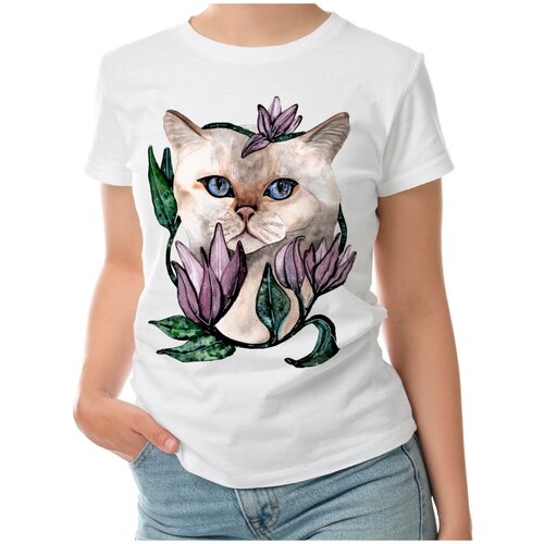 фото Футболка roly, размер s, белый