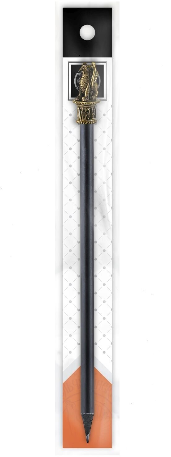 Карандаш чернографитный Грифон латунный с чернением