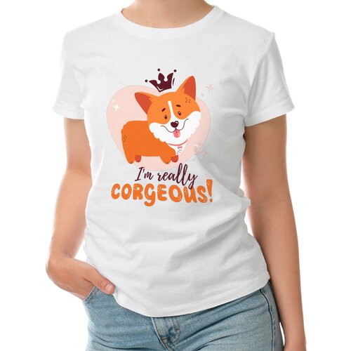 фото Футболка roly, размер s, белый