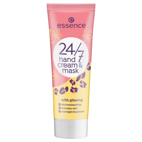 Essence, hand cream  & mask 24/7 - маска-крем 2 в 1 для рук