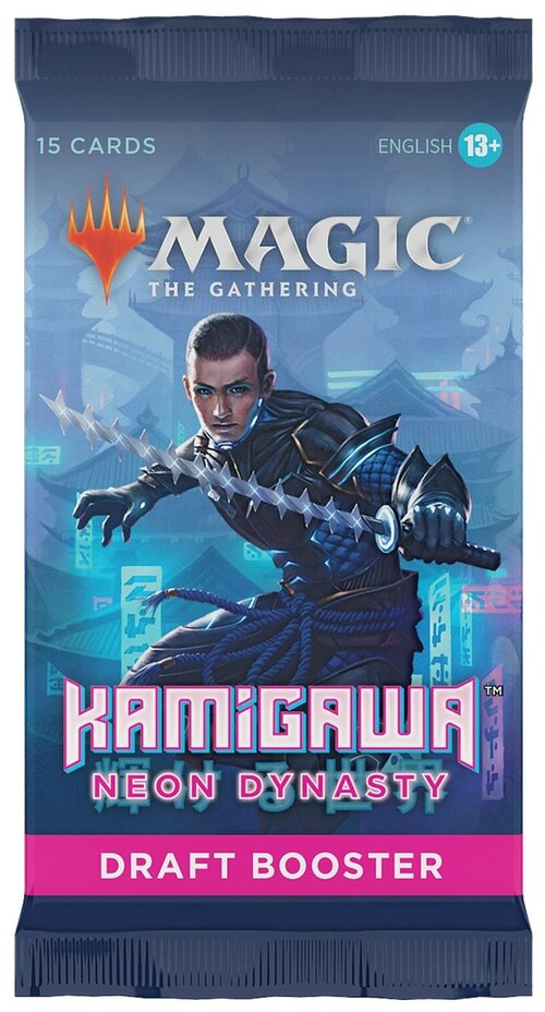 Дополнение для настольной игры ККИ MTG: Драфт-бустер издания Kamigawa Neon Dynasty на английском языке