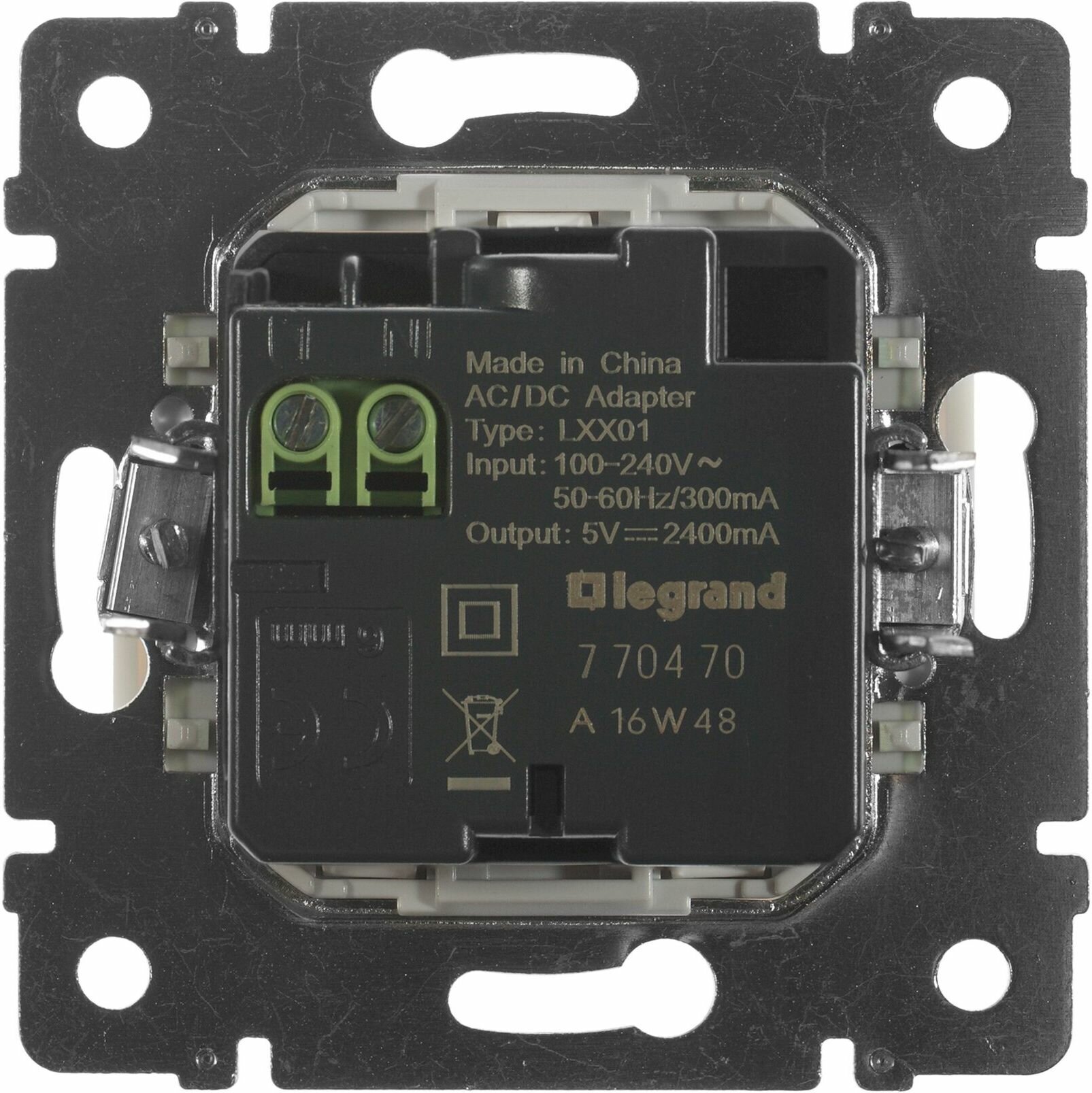 Valena DIY 694370 Розетка USB (2xUSB, под рамку, скрытая установка, белая) Legrand - фото №19