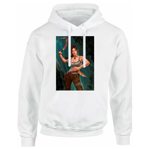 фото Толстовка расхитительница гробниц, lara croft: tomb raider №20, 38, рост 134-140 см. migom