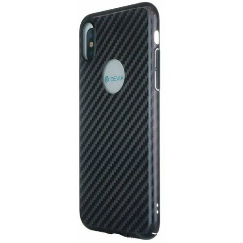 чехол devia для iphone xs iphone x linger case черный Чехол Devia для iPhone Xs, iPhone X Linger case, черный